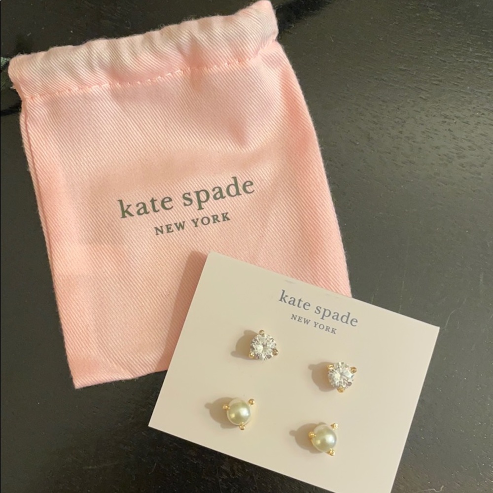 BRAND NEW: Kate Spade Earrings (duo pack)